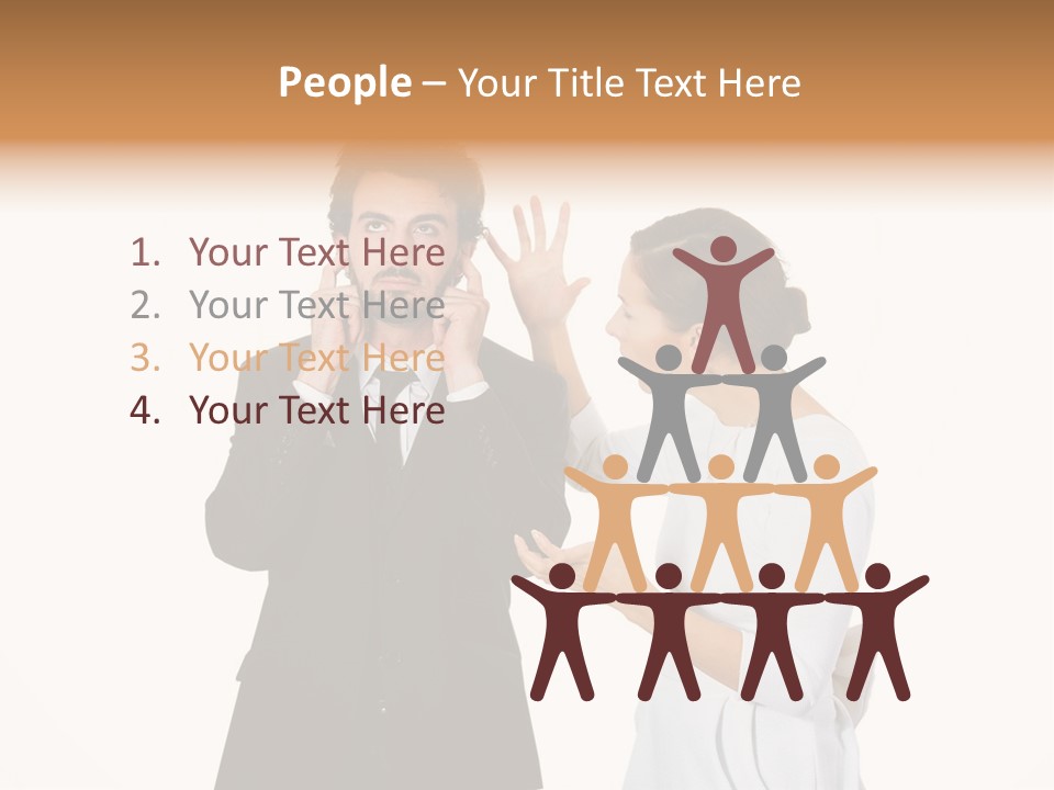 Dispute Ethnic Family PowerPoint Template