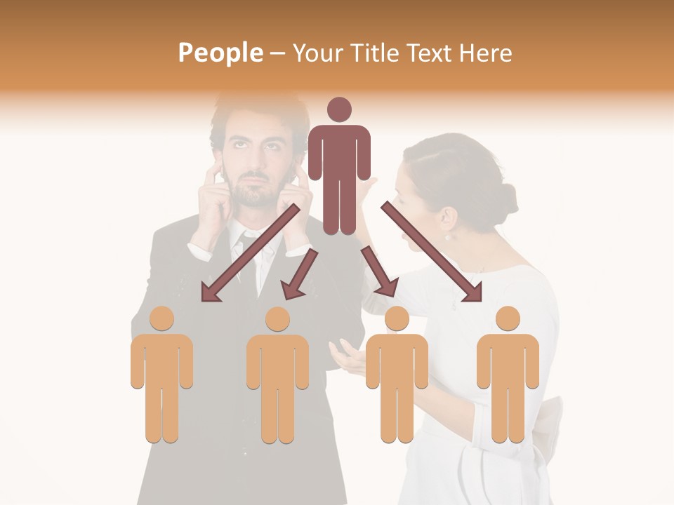 Dispute Ethnic Family PowerPoint Template