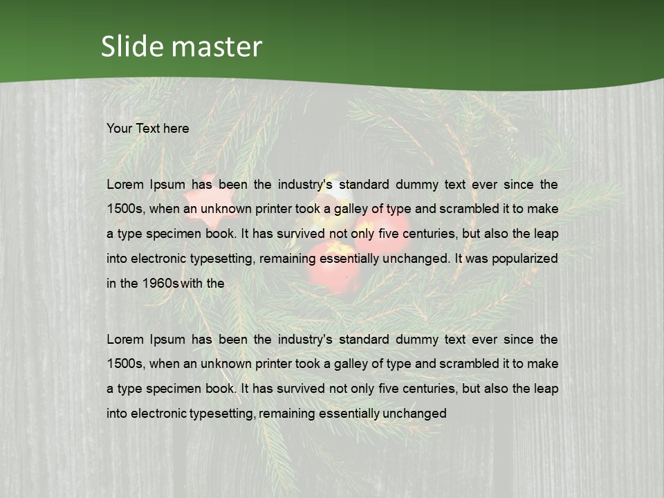 Cones Vintage Rural PowerPoint Template