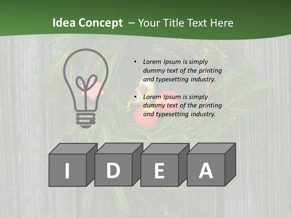 Cones Vintage Rural PowerPoint Template
