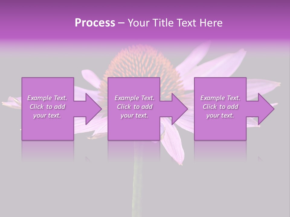 Flora Closeup Green PowerPoint Template