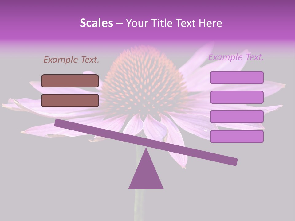 Flora Closeup Green PowerPoint Template