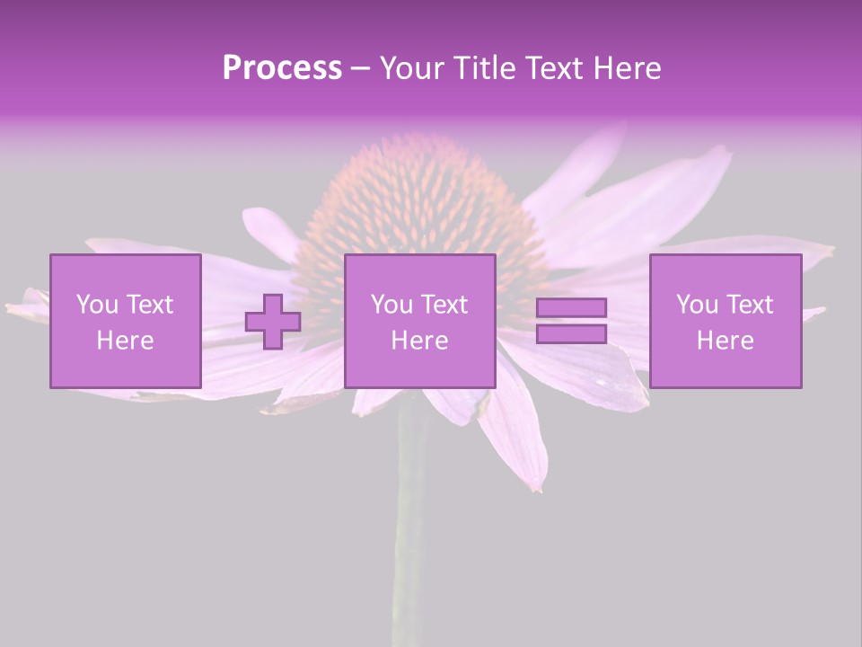Flora Closeup Green PowerPoint Template
