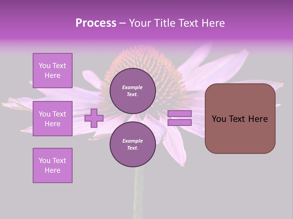 Flora Closeup Green PowerPoint Template