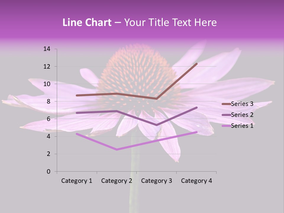 Flora Closeup Green PowerPoint Template