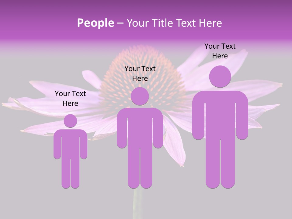 Flora Closeup Green PowerPoint Template