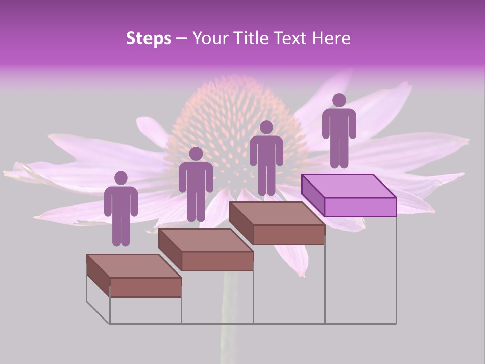 Flora Closeup Green PowerPoint Template