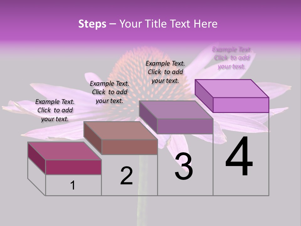 Flora Closeup Green PowerPoint Template