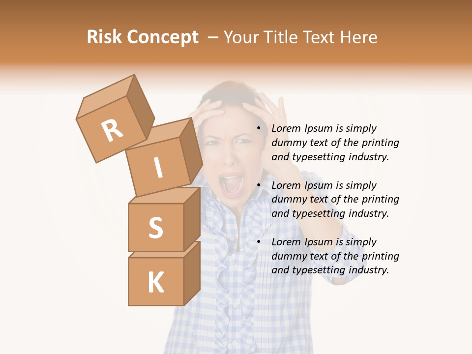 Mouth Energy Attack PowerPoint Template