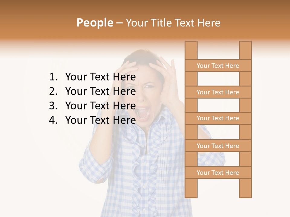 Mouth Energy Attack PowerPoint Template