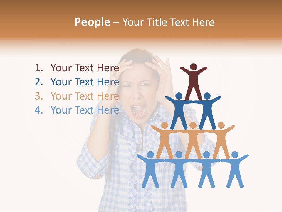 Mouth Energy Attack PowerPoint Template