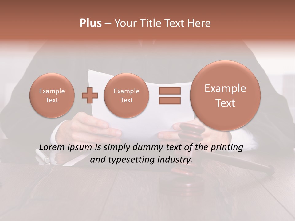Law Punishment Judge PowerPoint Template