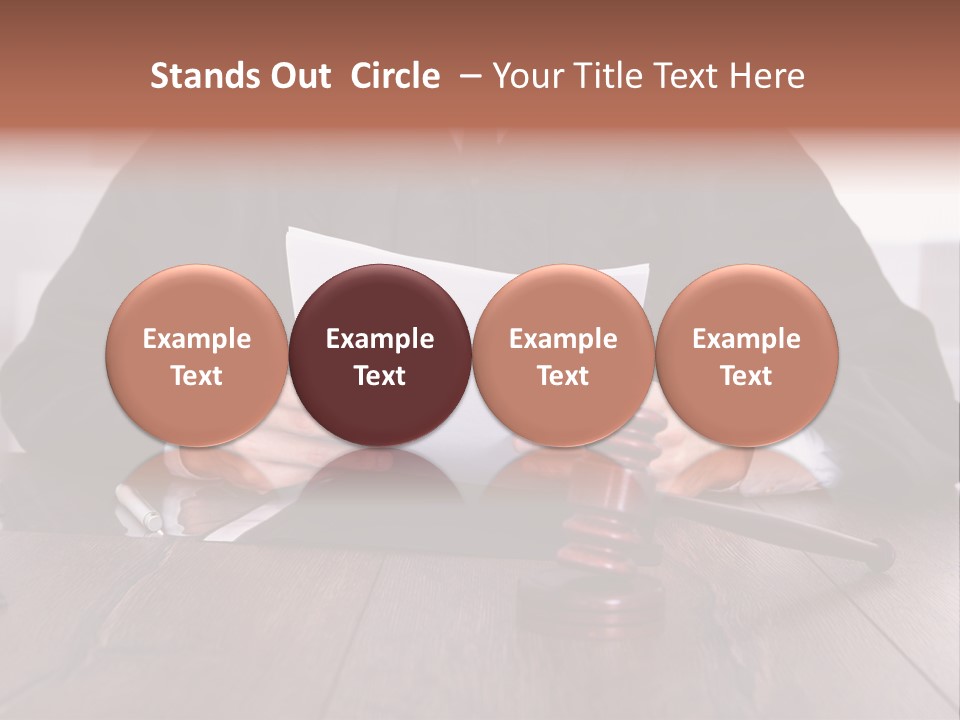 Law Punishment Judge PowerPoint Template