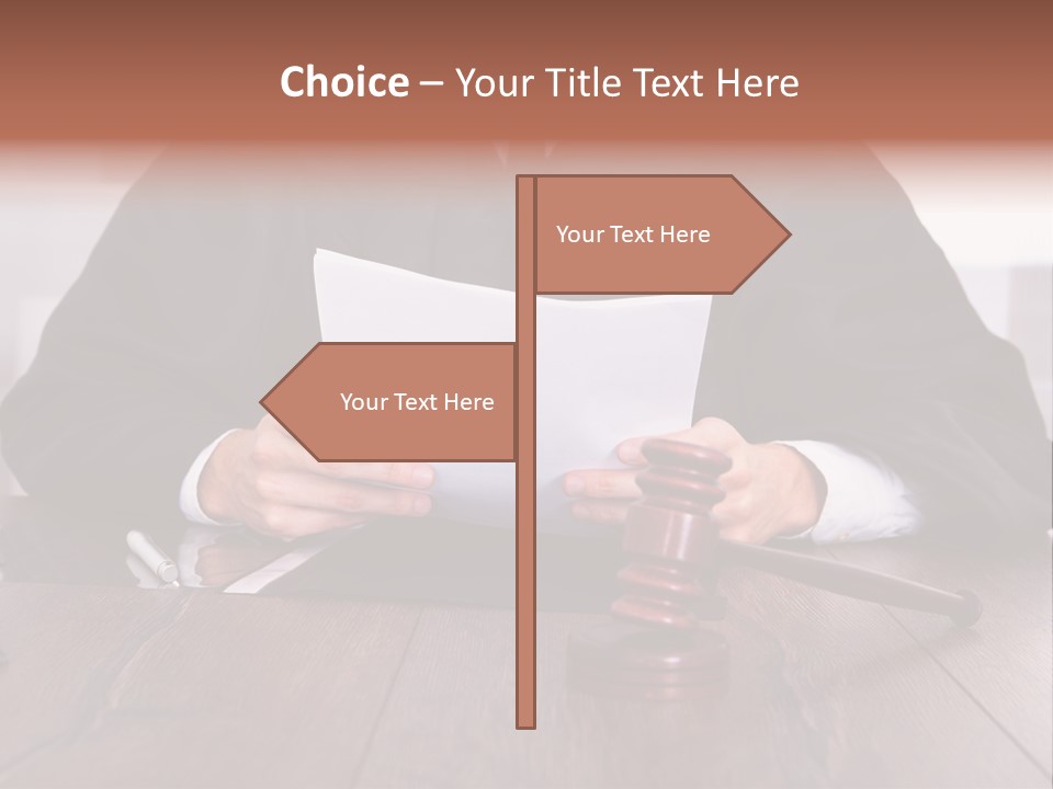 Law Punishment Judge PowerPoint Template