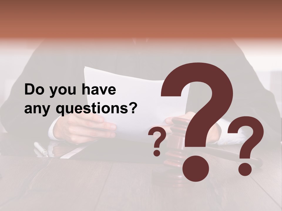 Law Punishment Judge PowerPoint Template