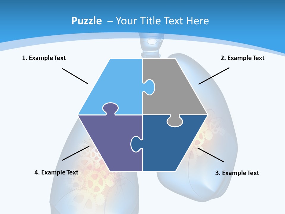 Pain Physiology Lung PowerPoint Template
