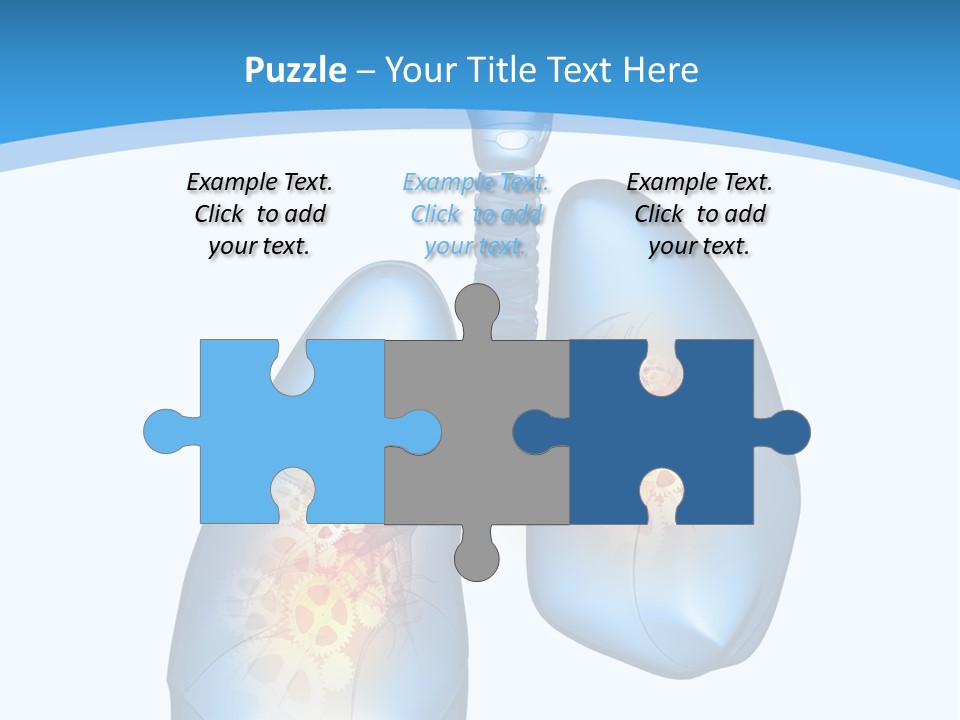 Pain Physiology Lung PowerPoint Template