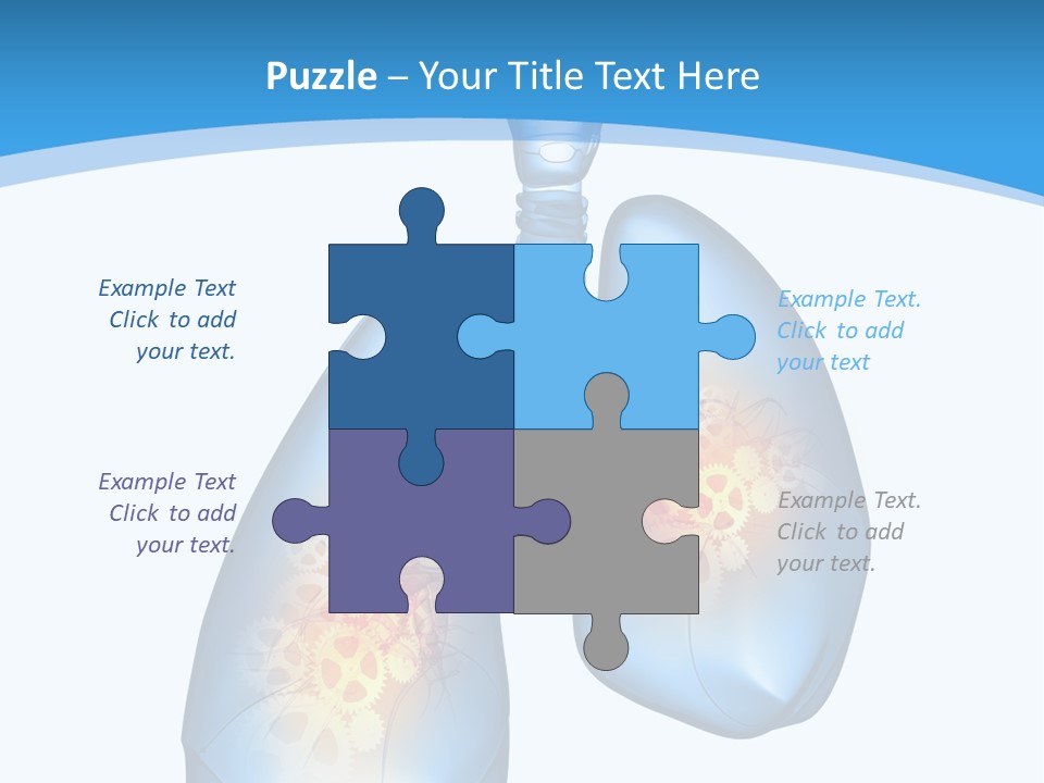 Pain Physiology Lung PowerPoint Template