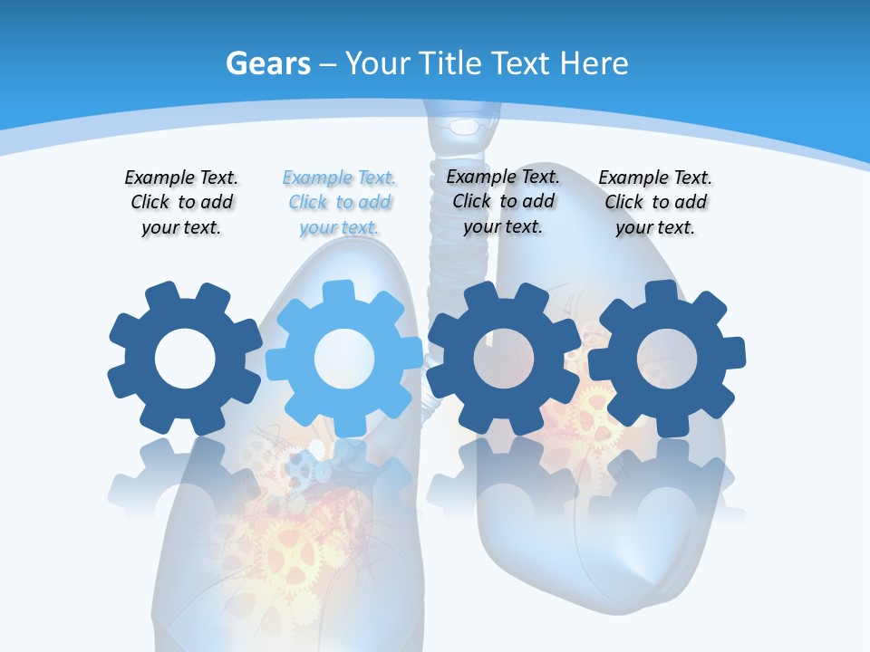 Pain Physiology Lung PowerPoint Template