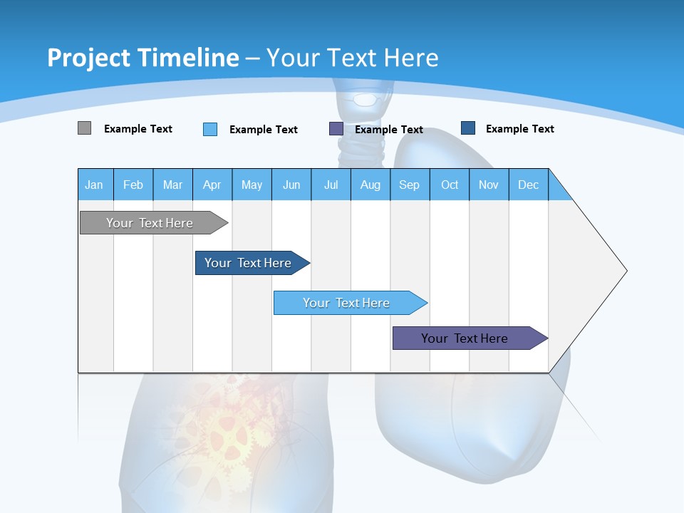 Pain Physiology Lung PowerPoint Template