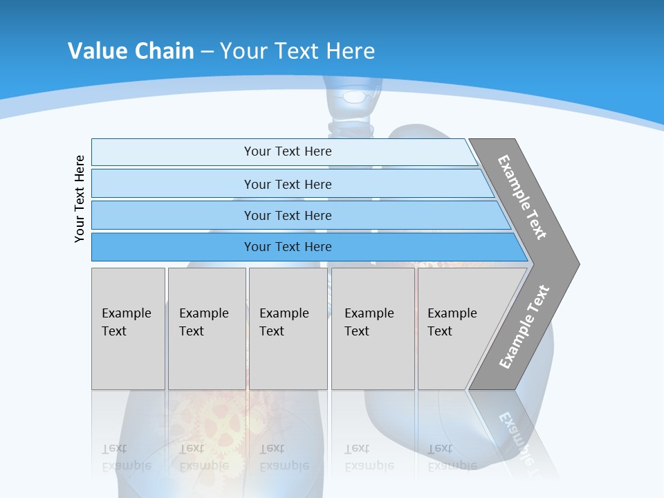 Pain Physiology Lung PowerPoint Template