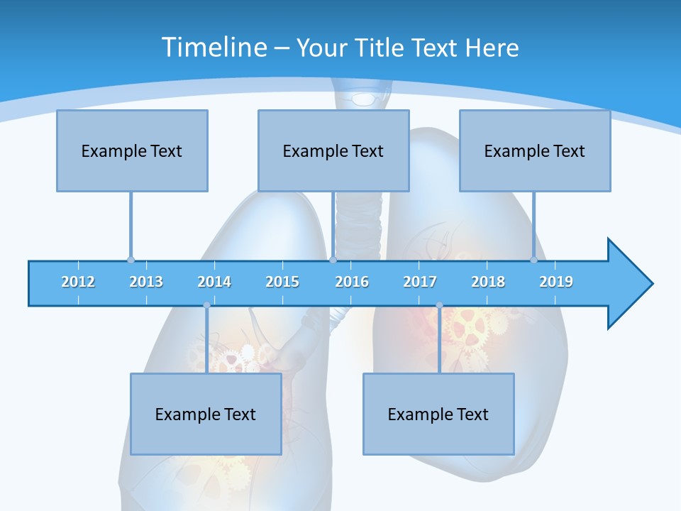 Pain Physiology Lung PowerPoint Template