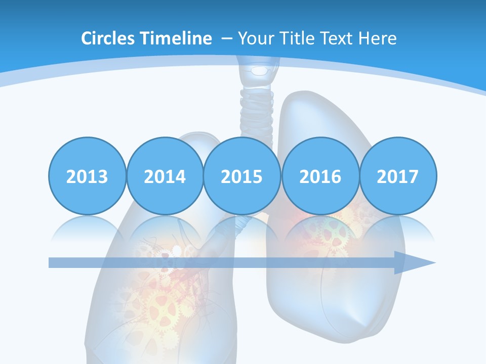Pain Physiology Lung PowerPoint Template