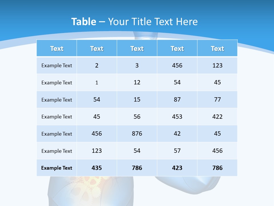 Pain Physiology Lung PowerPoint Template