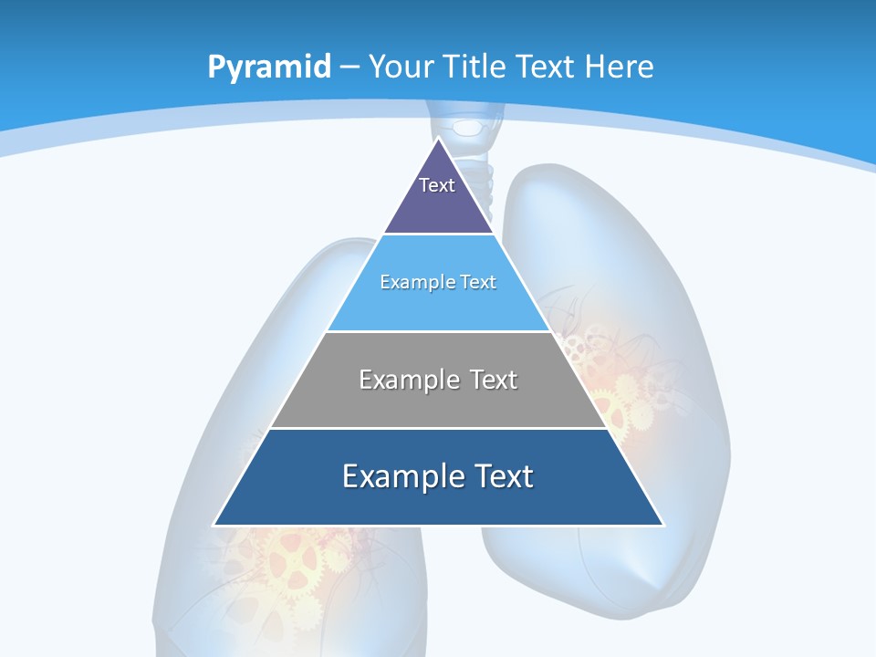 Pain Physiology Lung PowerPoint Template