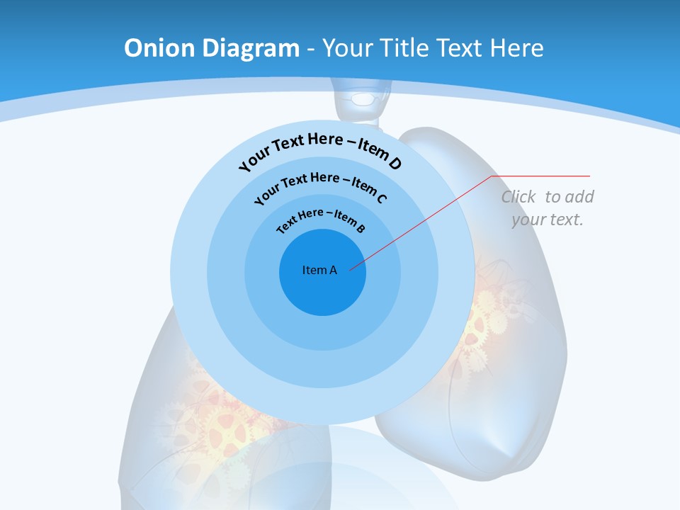 Pain Physiology Lung PowerPoint Template