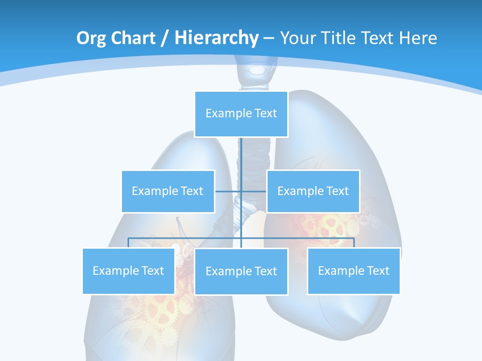Pain Physiology Lung PowerPoint Template