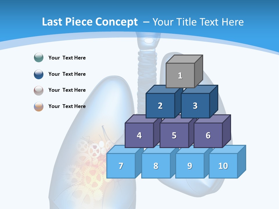 Pain Physiology Lung PowerPoint Template