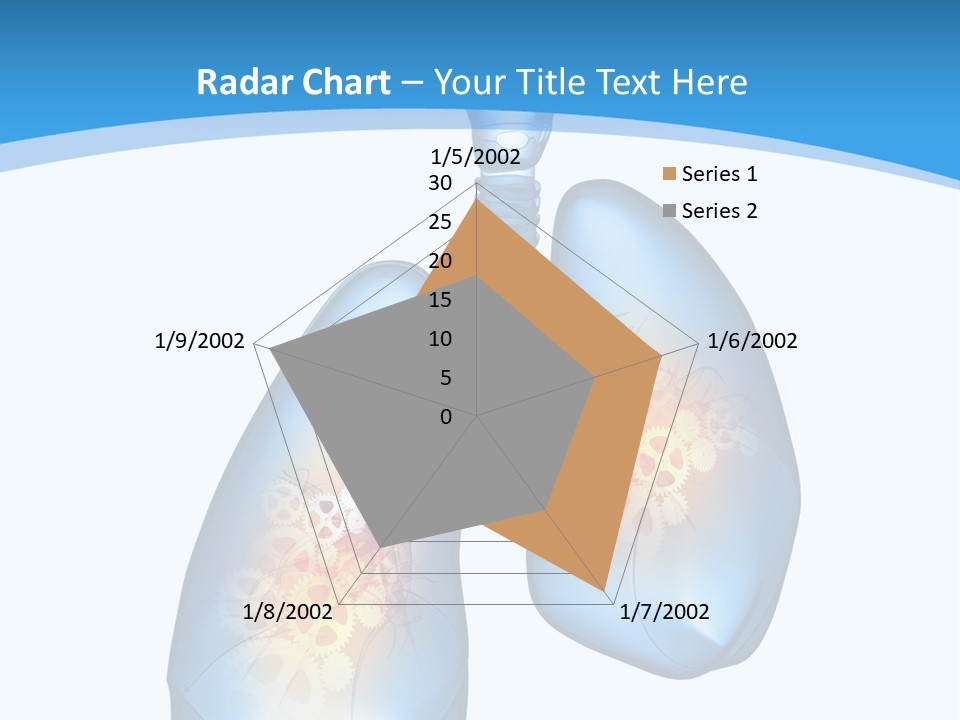 Pain Physiology Lung PowerPoint Template