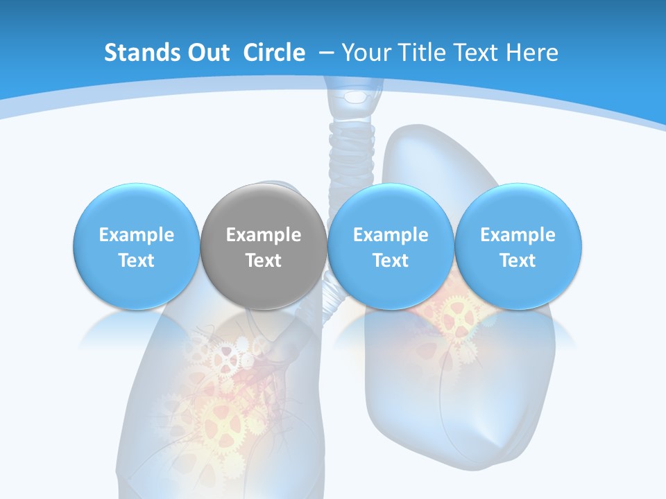 Pain Physiology Lung PowerPoint Template