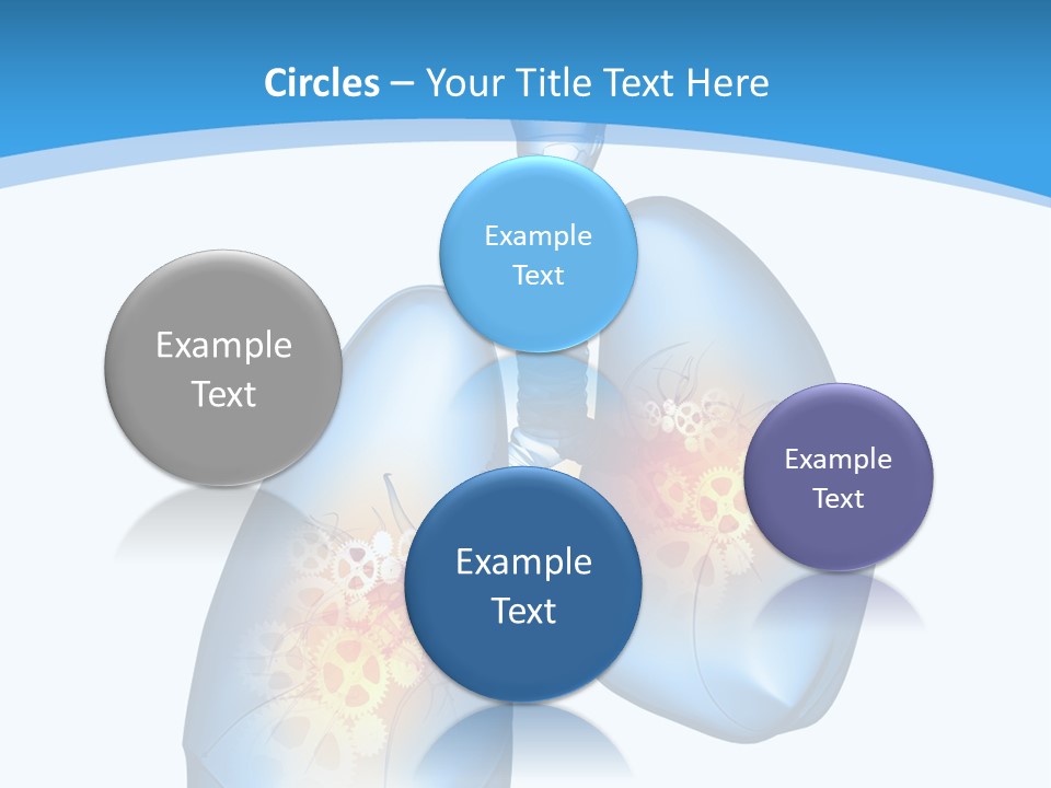 Pain Physiology Lung PowerPoint Template