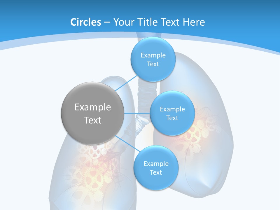 Pain Physiology Lung PowerPoint Template