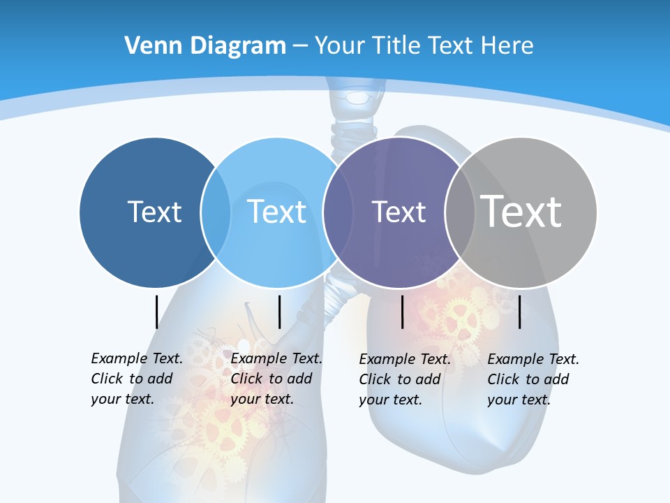 Pain Physiology Lung PowerPoint Template