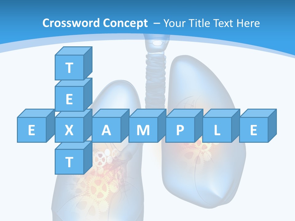 Pain Physiology Lung PowerPoint Template