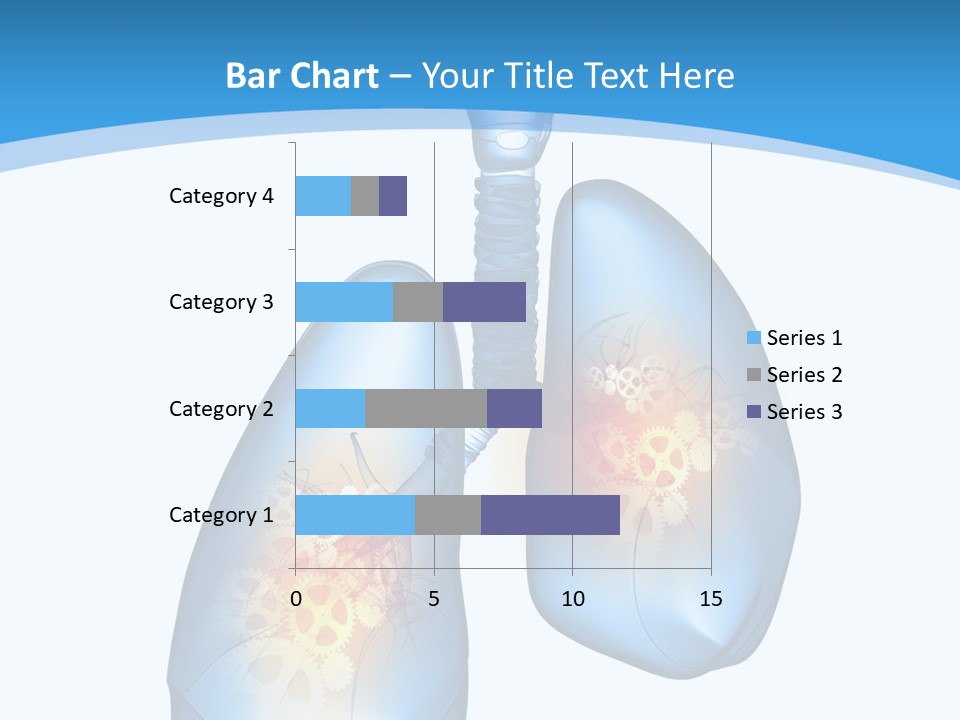 Pain Physiology Lung PowerPoint Template