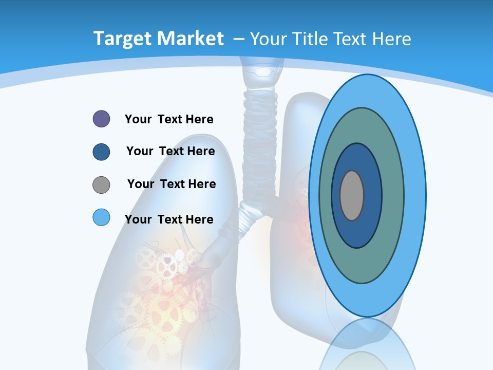 Pain Physiology Lung PowerPoint Template