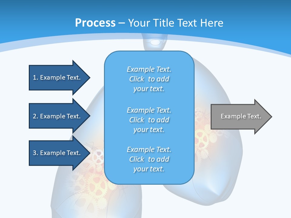 Pain Physiology Lung PowerPoint Template