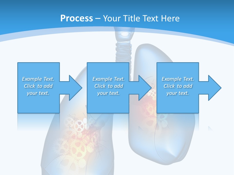 Pain Physiology Lung PowerPoint Template