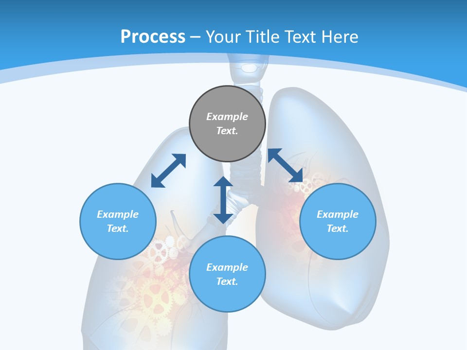 Pain Physiology Lung PowerPoint Template