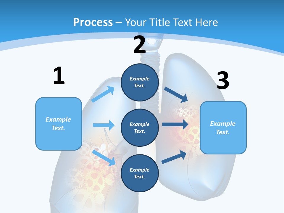 Pain Physiology Lung PowerPoint Template