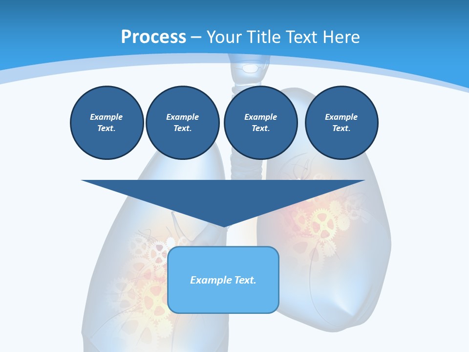 Pain Physiology Lung PowerPoint Template