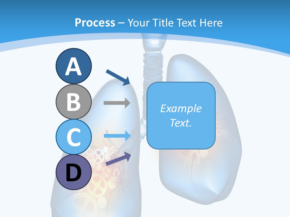 Pain Physiology Lung PowerPoint Template