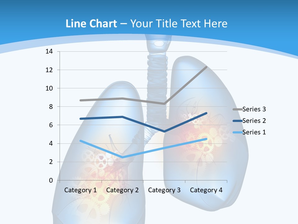 Pain Physiology Lung PowerPoint Template