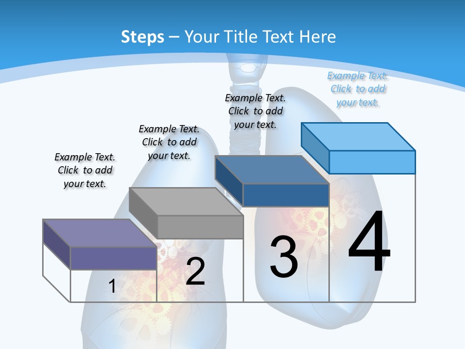 Pain Physiology Lung PowerPoint Template