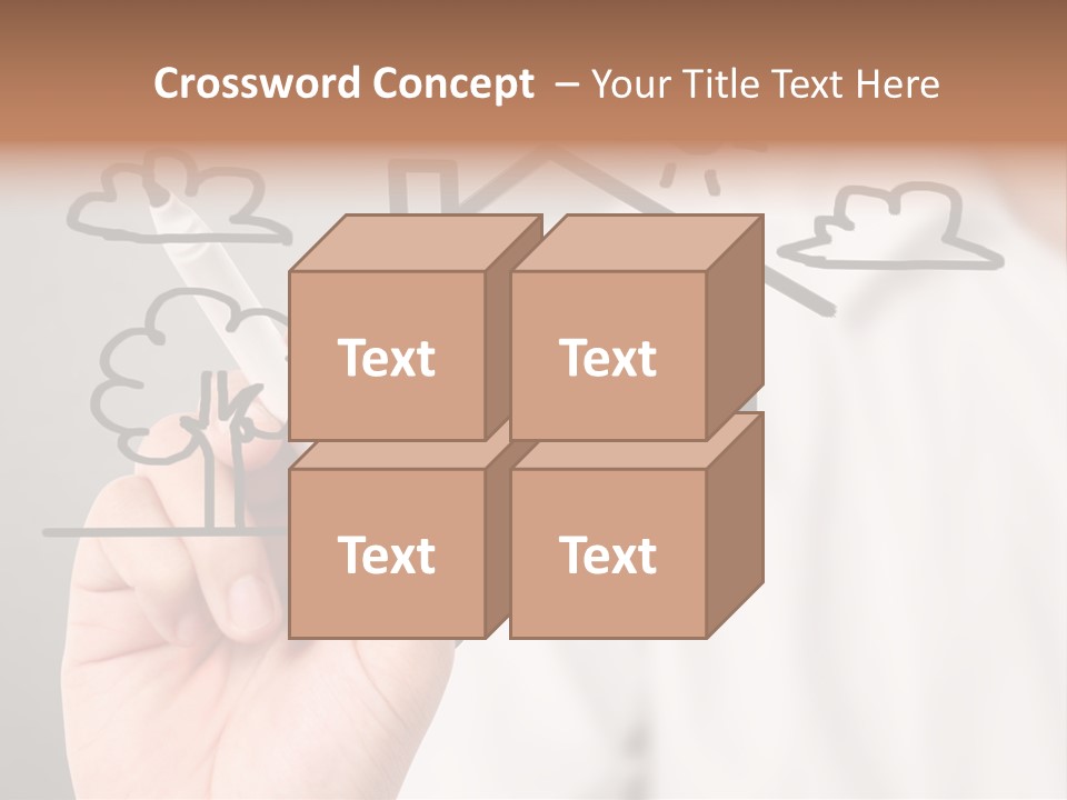 Drawing Construct Develop PowerPoint Template