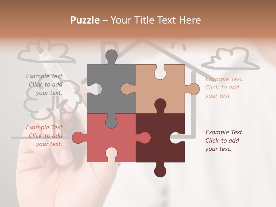 Drawing Construct Develop PowerPoint Template